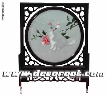 double-faced embroidery