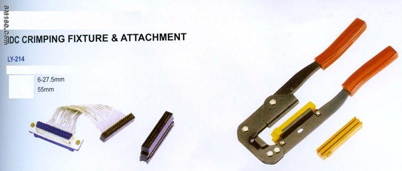 IDC Crimping fixture & attachment