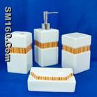 ceramic bathroom washing set,porcelain home supplies,