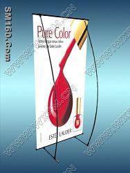 L  banner stand + print 