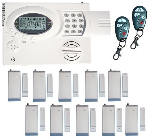 Wired and Wireless Compatible Alarm Control Panel