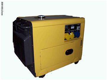 Low noise electric power gasoline and diesel  silent generator set