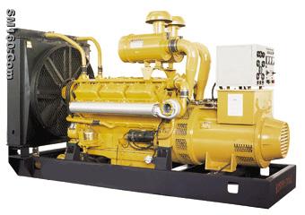 Large electric power diesel generator with water cooled