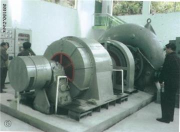 Hydrogenerating set/high accurated rotor dynamic bala with large power