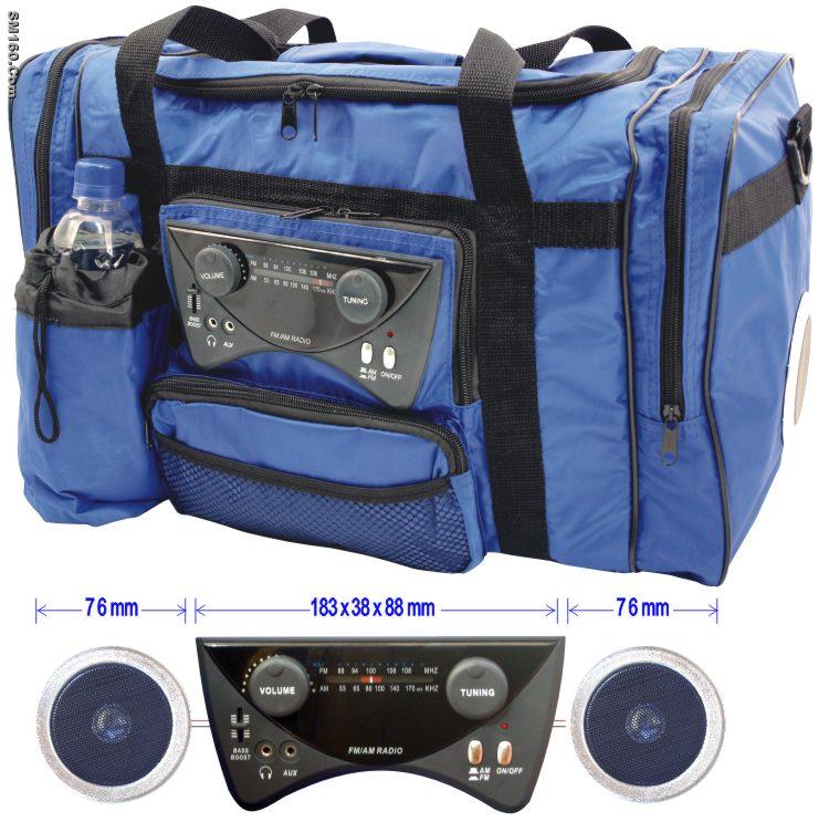 COOLER BAG WITH RADIO.