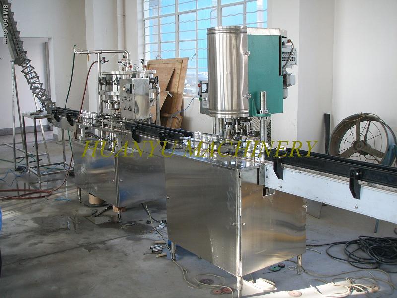 Aluminium POP-TOP can drink filling product line 