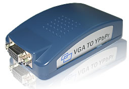 LENKENG VGA TO YpbPr scan converter /vga-YPbPr conversion box 