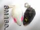 rabbit fur mouse for cat to play