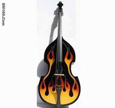 Flame Double Bass 