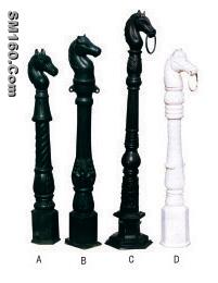 cast iron pole
