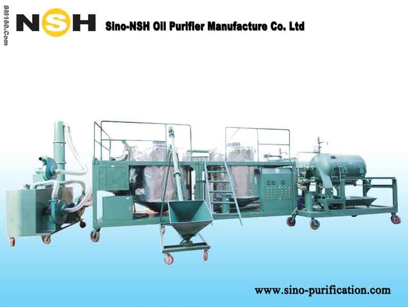 Engine Oil Recycling System(Used Oil Regeneration, Oil Purifier)