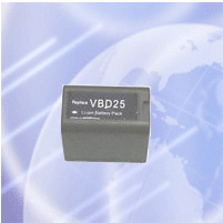 Replacement of battery For Panasonic VW-VBD25