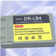 Replacement of Digital Camera Battery For Minolta DR-LB4