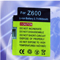 Replacement of mobile phone battery For Sony Ericsson Z600 