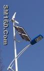 Solar and wind hybrid street light / Wind Turbine and Solar Panel
