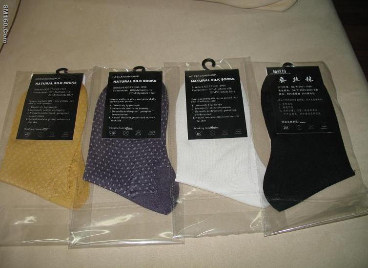 silk socks