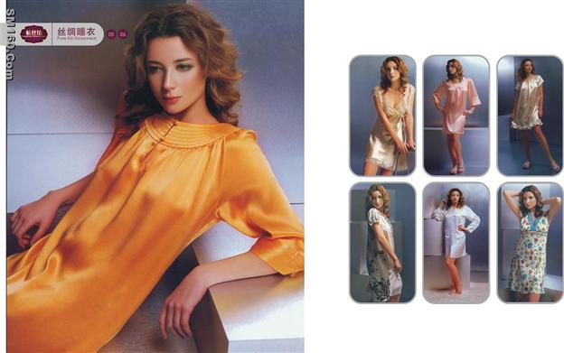 silk nightgown 