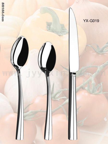 Stainless Steel Flatware,Cutlery,Tableware,Plastic Handle Cutlery