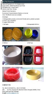  Degradable Pet feeder