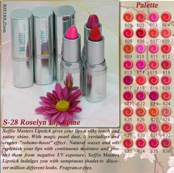 Roselyn Lip Shine lipstick 24 shades