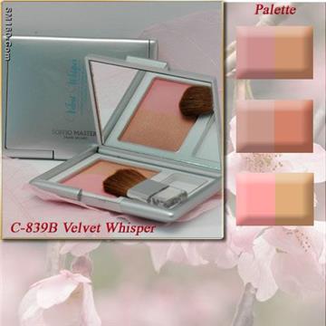 Accentuating powder blush