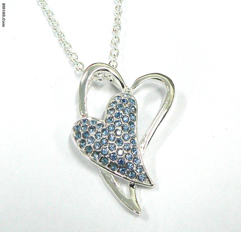 Alloy necklace/ Heart style Necklace/Chain Necklace/fashion necklace/I