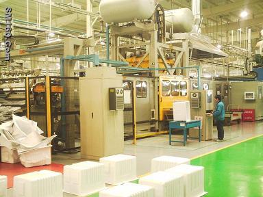  multi-stations vacuum thermo forming machine for case inner liner