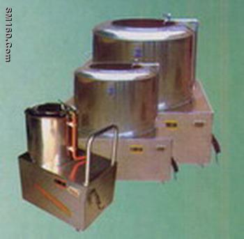 potato washing and peeling machine 