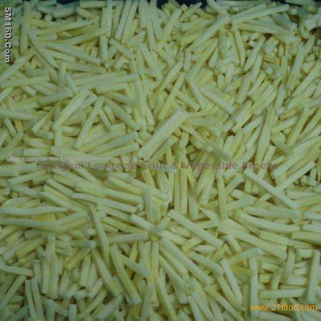 Frozen bamboo shoot strips