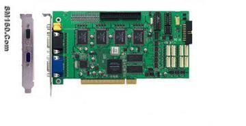 16ch Real Time Recording DVR Card, Geovision 1480 V8.2