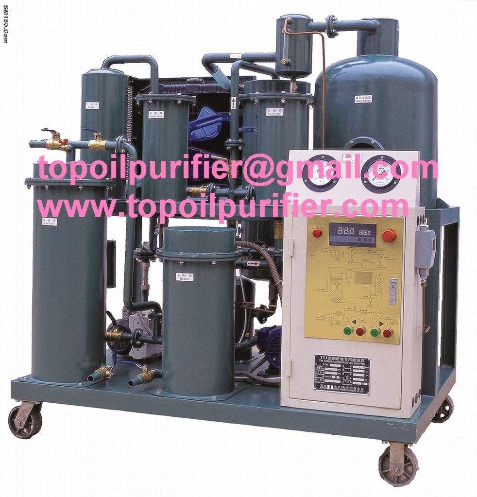Hydrulic lubricating oil purifier series TYA/ oil filtration/recycle