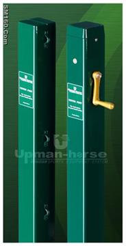 square post with in-ground sleeve TP-4000