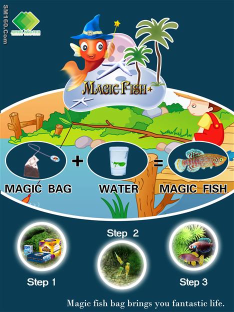 Educational Toy or Lucky Fish - Magic Fish
