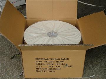 heat-seal teabag paper18gsm