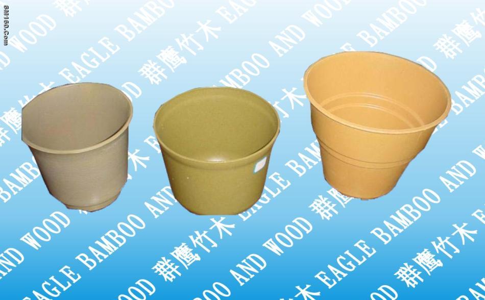 bamboo garden pot