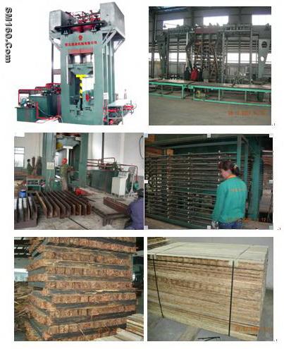 Strand weave Bamboo wood press Machinery production line