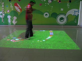 floor interactive projection