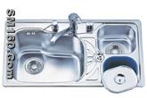 Stainless steel sinks 