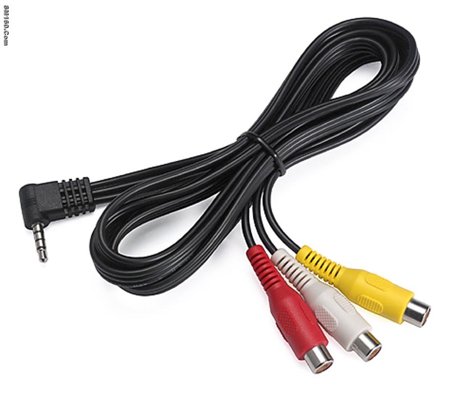 stereo plug to 3RCA cable