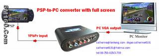 LKV7000 PSP-to-PC converter with full screen 