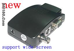 BNC/Composite S-video to VGA converter  with support wide screen