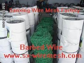 galvanized barbed iron wire