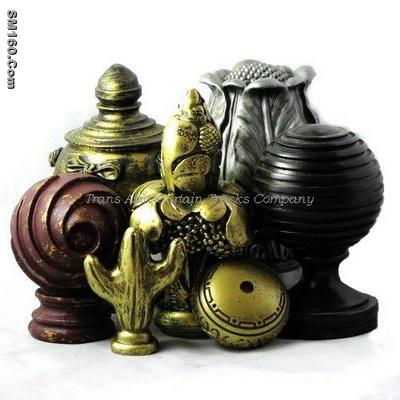 Resin finials E