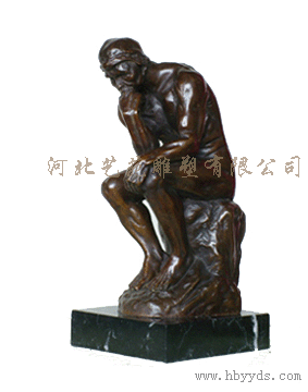 bronze thinker sculptures