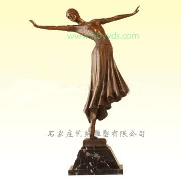 bronze sculpture -dancer