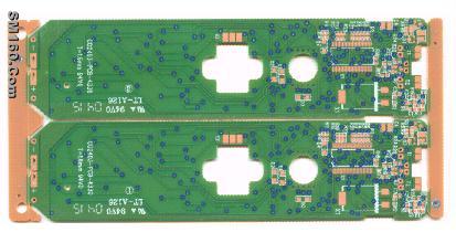 Silver through hole PCB