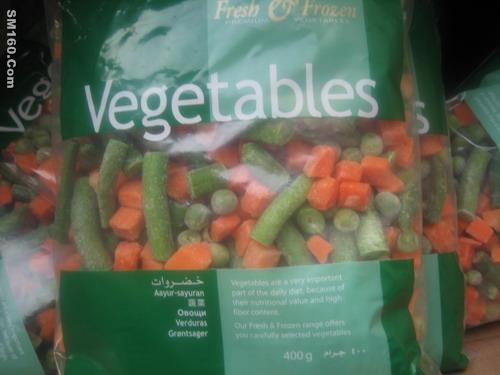 frozen mixed vegetable