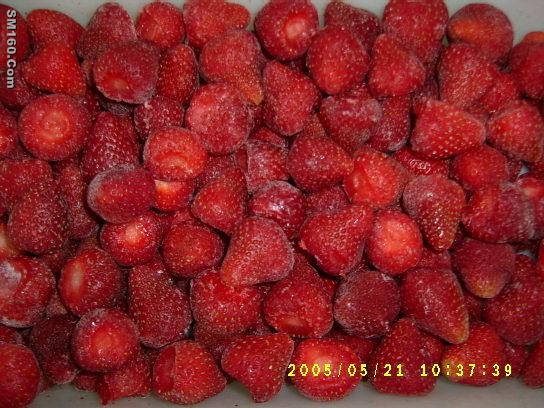 frozen strawberry