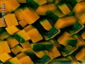 frozen pumpkin diced
