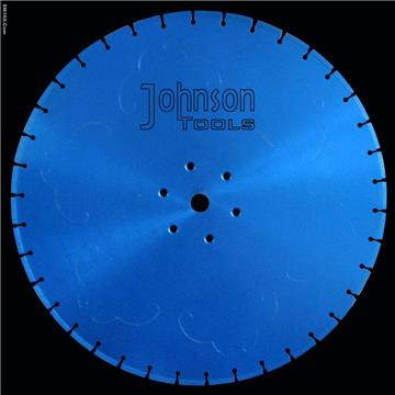 550mm Laser welded low noise saw blade
